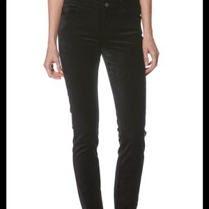 Paige skinny velvet pants
